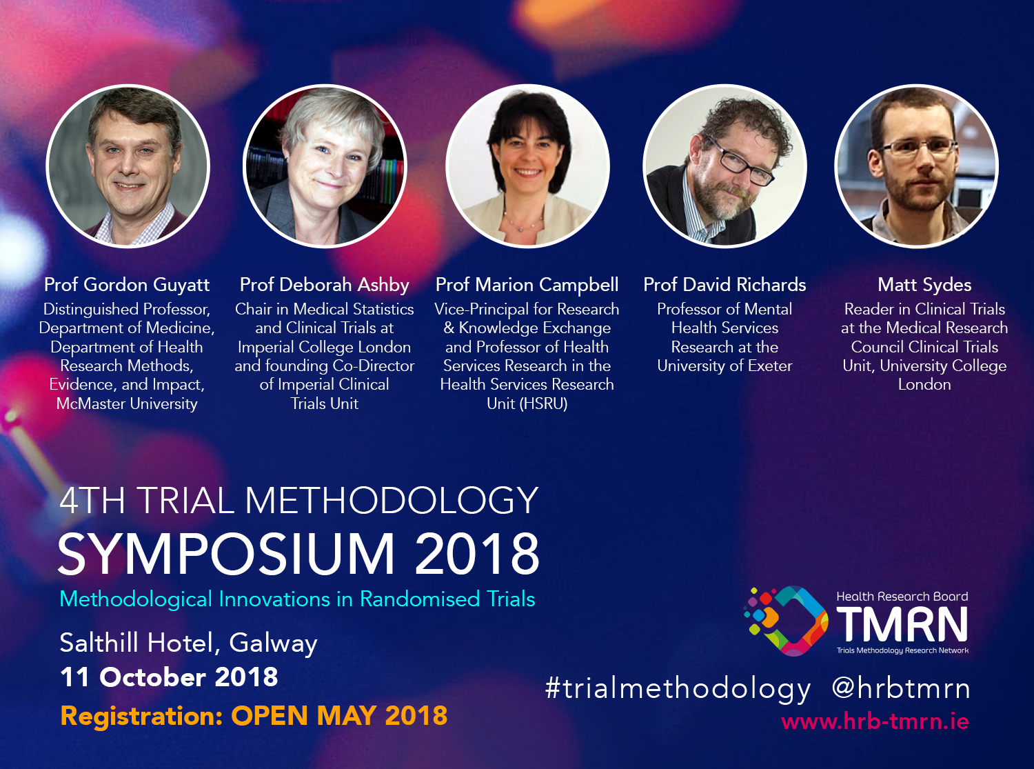 HRB-TMRN Trials Methodology Symposium 2018