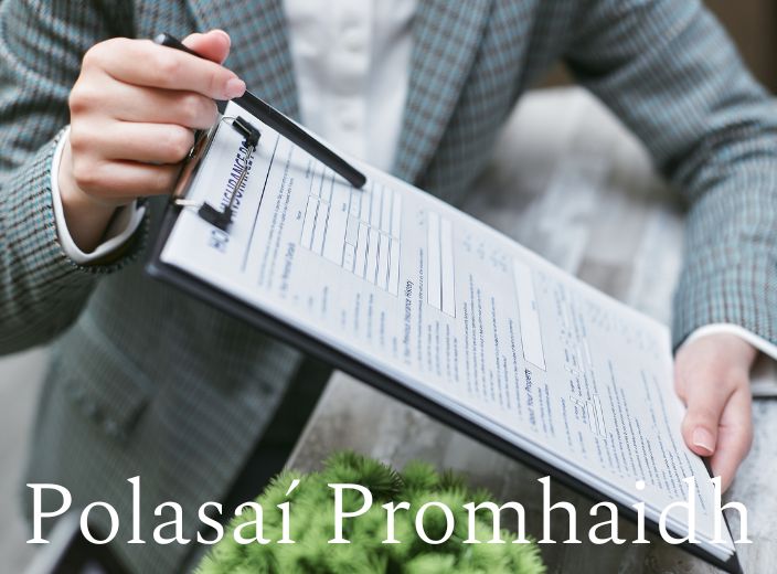 Polasaí Promhaidh - Gaeilge 