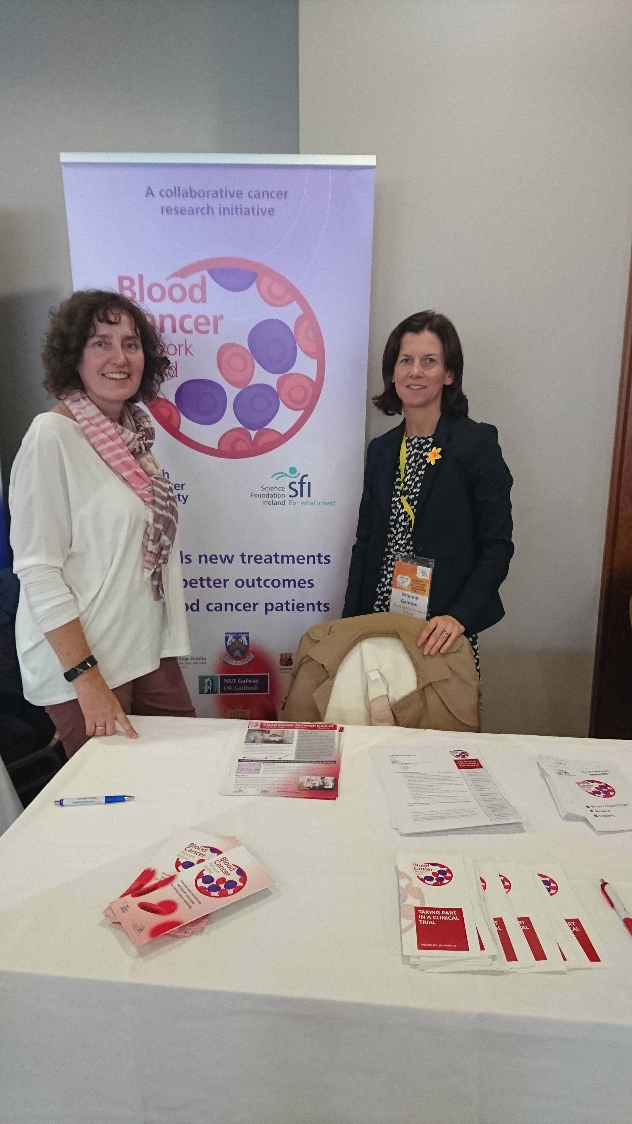 BCNI team at Cancer survivorship conf Galway 2018