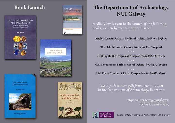 Archaeology Book Launch 2015