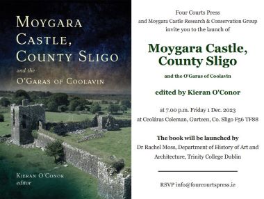 Moygara Castle book-launch invitation 1-12-2023 380