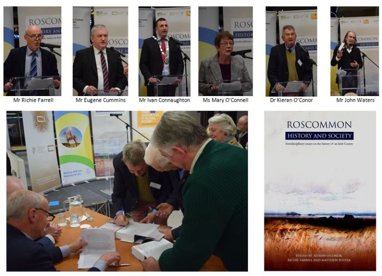'Roscommon: History and Society' book launch in the Roscommon County Council offices on Wednesday evening 12 December 2018.