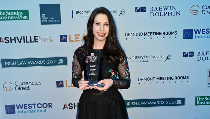 Cassie Roddy-Mullineaux, Law Student of the Year