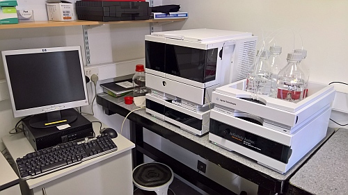 Agilent 1260 Size Exclusion Chromatography (SEC) system fro protein analysis. 