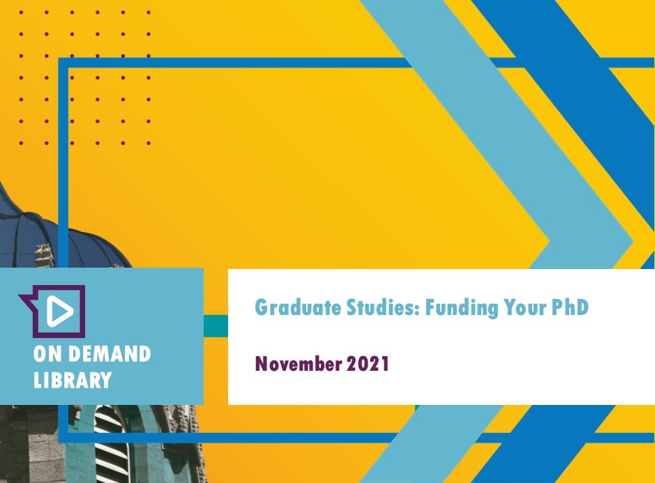 Funding Your PhD