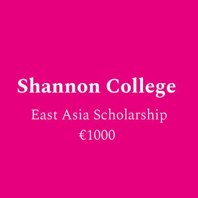 Shannon College East Asia Scholarship 